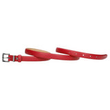 Wojas Women's Dark Pink Leather Belt | 9302155