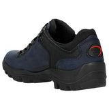 Wojas Navy Blue Leather Trekking Ankle Boots | 937780