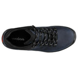 Wojas Navy Blue Leather Trekking Ankle Boots | 937780