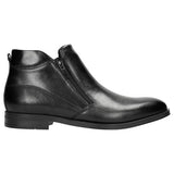 Wojas Black Dress Ankle Boots with Double Zipper | 2001151