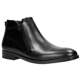 Wojas Black Dress Ankle Boots with Double Zipper | 2001151