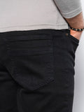 Men's Black Denim Pants - SLIM FIT | P1058-BL