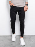 Men's Black Denim Pants - SLIM FIT | P1058-BL