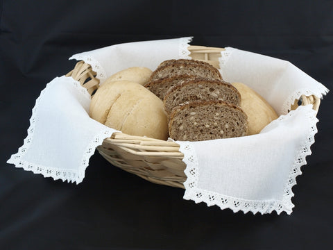White Bread Basket Serviette| EV/SDP/01