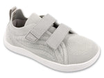 Befado Wide Gray Sneakers with Leather Insole - BAREFOOT | 003X013
