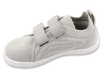 Befado Wide Gray Sneakers with Leather Insole - BAREFOOT | 003X013