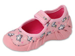 Befado Pink Daycare Slippers / Sneakers with Unicorn Pattern - SPEEDY | 109P267