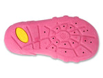 Befado Dark Gray and Pink Daycare Slippers / Sneakers with Animals Pattern - SPEEDY | 110N492