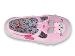 Befado Pink Daycare Slippers / Sneakers with Bunny Patch - SPEEDY | 110P374N