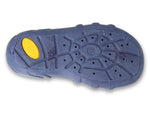 Befado Dark Blue Daycare Slippers with Cars Pattern / Sneakers SPEEDY | 110P503