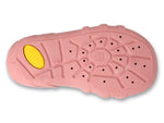 Befado Gray and Pink Daycare Slippers / Sneakers with Flower Patch - SPEEDY | 110P506N