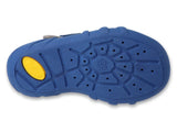 Befado Gray Daycare Slippers with Tractor Patch / Sneakers SPEEDY | 110P513N