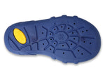 Befado Dark Blue Daycare Slippers with Robots Pattern / Sneakers SPEEDY | 110P515