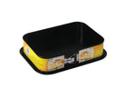 Spring-form Rectangle Black Non-Stick Baking Pan 13.38 in x 9.44 in | DJ-05