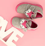 Befado Gray Fox Daycare Slippers / Sneakers FLEXI | 538P053