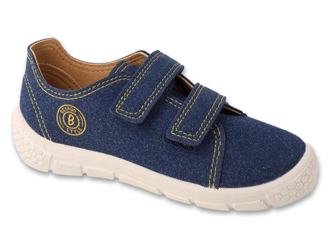 Befado Dark Blue Sneakers with Velcro Fastening - HONEY | 909X006