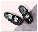 Befado Black Daycare Slippers with Bow SPEEDY | 109P146