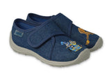 Befado Dark Blue Sneakers with Dragon Embroidery BOOGY | 660X022