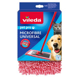 VILEDA Microfiber Mop Refill for Cleaning Animal Hair - Pet Pro | 38189