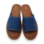 Women's Blue Jeans Slippers | K-1163