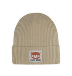 Boys' Beige Hat with Bear Patch- 1-5 Years | 48/050-BE