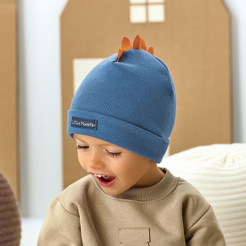 Boys' Blue Hat with Dino Details - 4-5 Years | 48/056