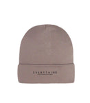 Boys' Light Brown Printed Beanie ~ 6-12 years | 48/152-D