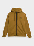 4F Men's Mustard Zip Up Hooded Sweatshirt | SM0774-74S