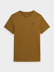 Men's 4F Mustard T-shirt with Logo | SHM0951-74S