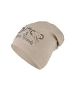 Boys' Beige Hat with Animals Print  ~ 4-5 Years | 50/089-A