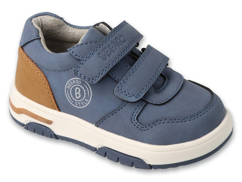 Befado Dark Blue Sneakers with Leather Insole - CASUAL FUN | 514P025