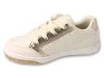 Befado Beige and Gold Sneakers with Leather Insole - ZIPP | 514X016