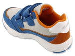 Befado Blue and Gray Sneakers with Leather Insole - SMILE | 514X024