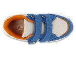 Befado Blue and Gray Sneakers with Leather Insole - SMILE | 514X024