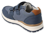 Befado Dark Blue Sneakers with Velcro Fastening and Leather Insole - CASUAL FUN | 514X026