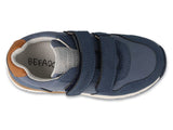 Befado Dark Blue Sneakers with Velcro Fastening and Leather Insole - CASUAL FUN | 514X026