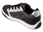 Befado Black and Silver Sneakers with Leather Insole - ZIPP | 514X018