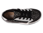 Befado Black and Silver Sneakers with Leather Insole - ZIPP | 514X018