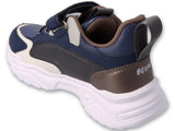 Befado Dark Blue Sneakers with Velcro Fastening - FUTURE | 516X360