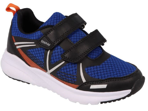 Befado Dark Blue and Black Sneakers with Velcro Fastening - TRACK | 516X402
