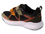 Befado Black and Olive Sneakers with Velcro Fastening - TRACK | 516X403