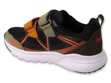 Befado Black and Olive Sneakers with Velcro Fastening - TRACK | 516X403