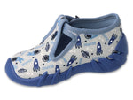 Befado Beige Daycare Slippers / Sneakers SPEEDY | 110P481