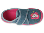 Befado Gray Daycare Slippers / Sneakers with Unicorn Pattern - BLANCA | 122X016