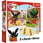 Bing 2 in 1 Jigsaw Puzzle - Bing with Friends | 93332TR