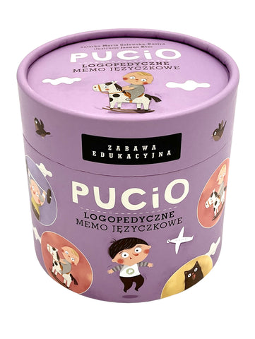 Pucio. Logopedyczne Memo Języczkowe - Speech Therapy Game | TK-88