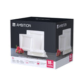 AMBITION 18 Elements Tableware Set - Kubiko | 62369