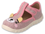 Befado Pink Bear Daycare Slippers / Sneakers FLEXI | 627P0021