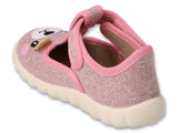 Befado Pink Bear Daycare Slippers / Sneakers FLEXI | 627P0021