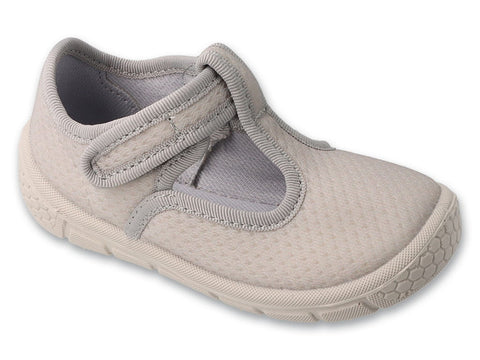 Befado Gray Daycare Slippers / Sneakers HONEY | 629P004